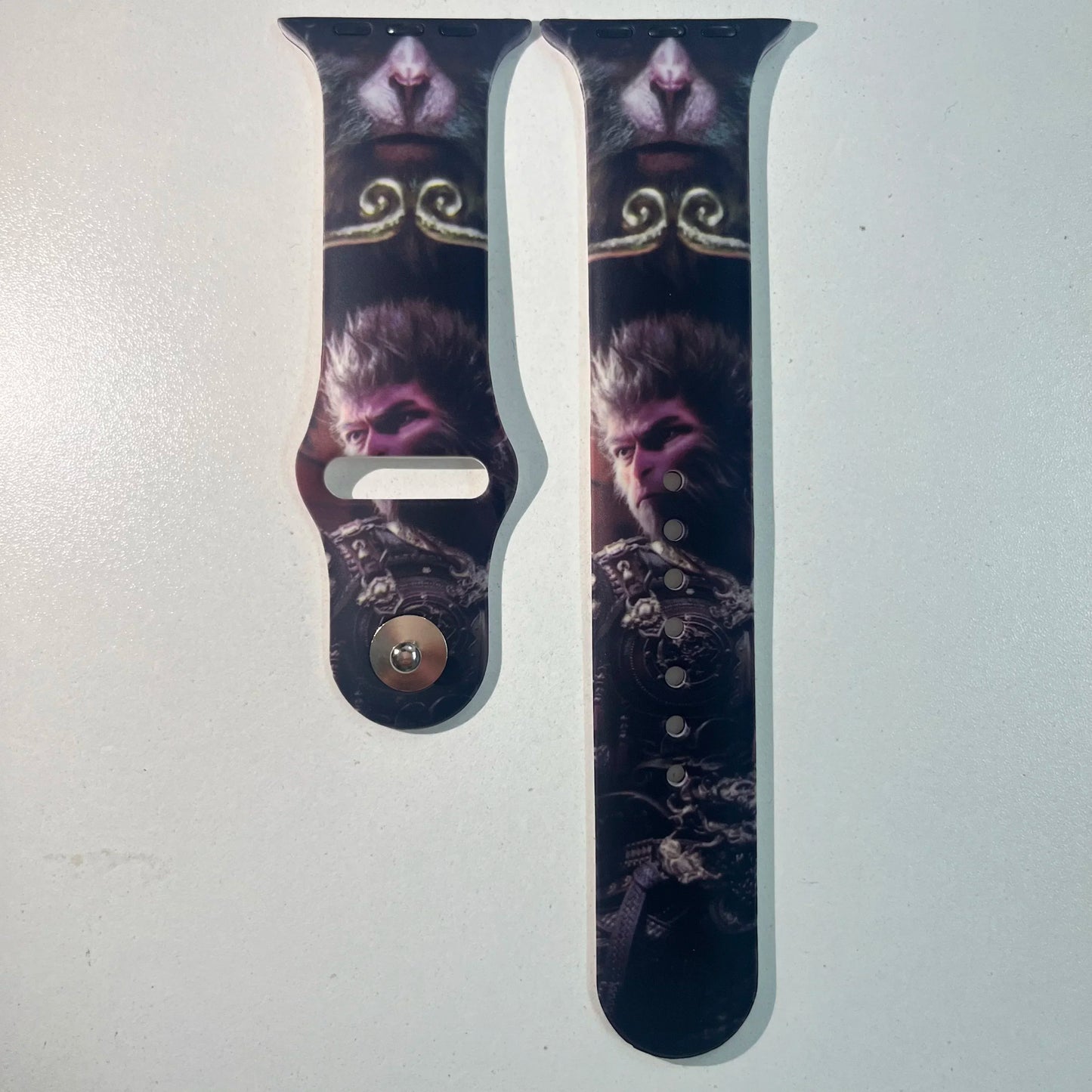 Black Myth Wukong Apple Watch Strap Meditation Wukong 42-44-45-49mm