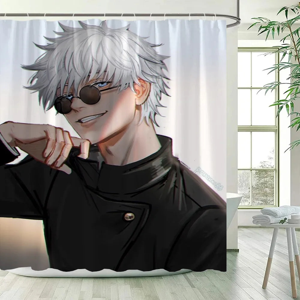 Gojo Satoru Jujutsu Kaisen Shower Curtain