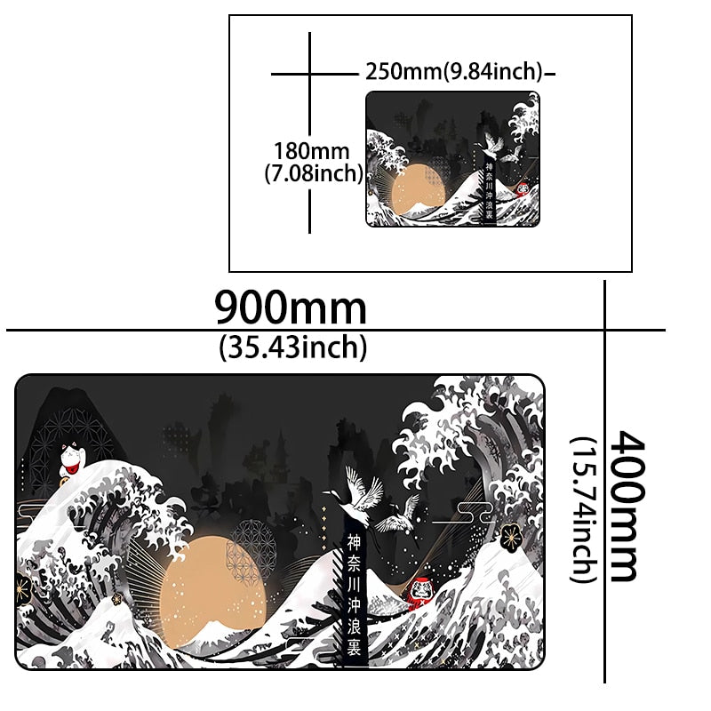 Great Wave Art Gaming Mouse Pad