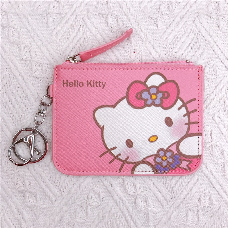 Pink hello 2024 kitty wallet