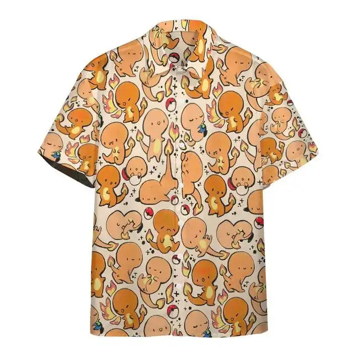 Pikachu Pokmon Shirt Orange