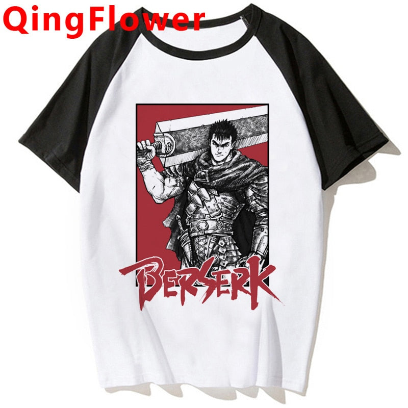 Berserk Gatsu Vintage Anime T Shirt style 12
