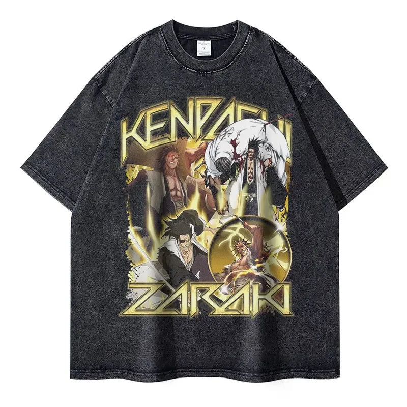 Bleach Zaraki Kenpachi Vintage T-shirt