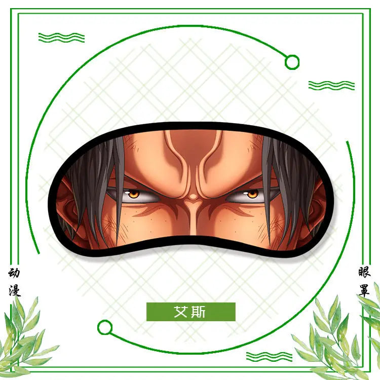 One Piece Anime Luffy Sleeping Eye Mask 5