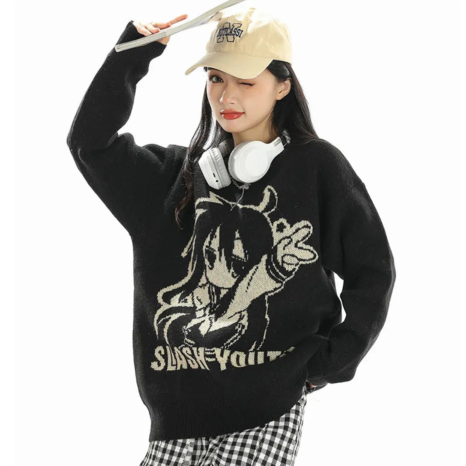 Slash Youth Anime Sweater