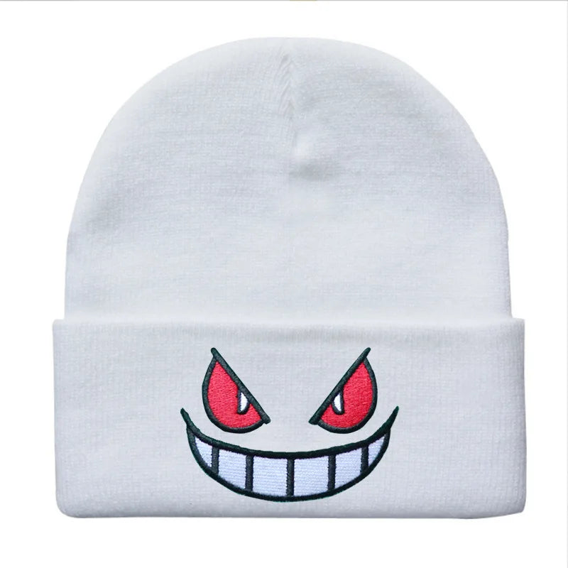 Embroidered Gengar Beanie