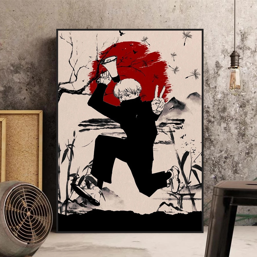 Jujutsu Kaisen Anime Canvas Poster