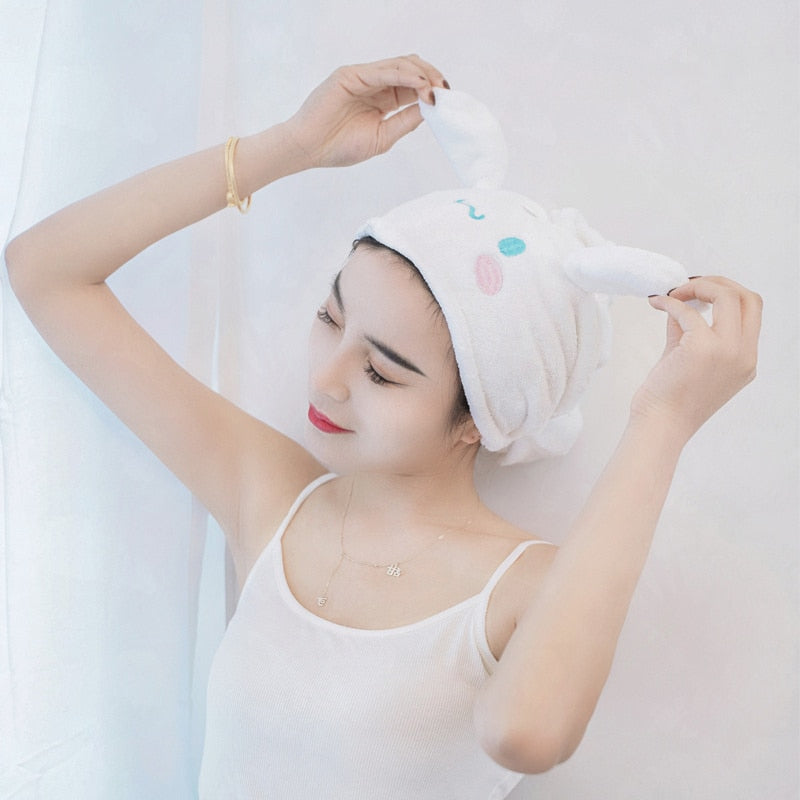 Sanrio Wet Hair Towel Cinnamoroll