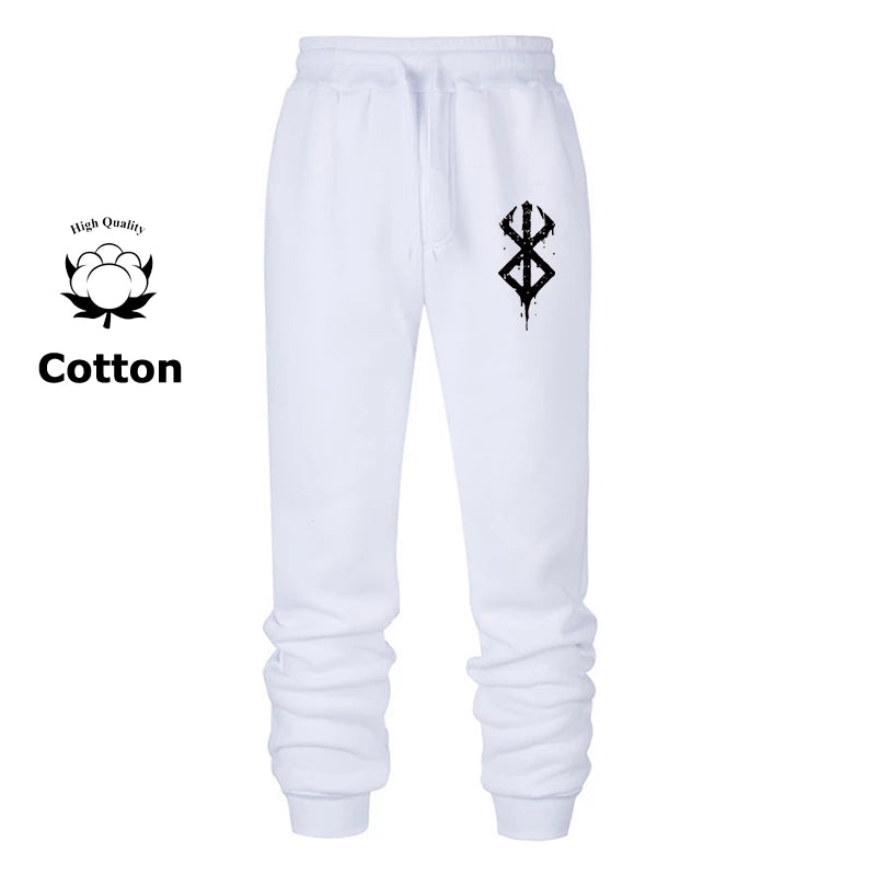 Berserk Guts Joggers White 2