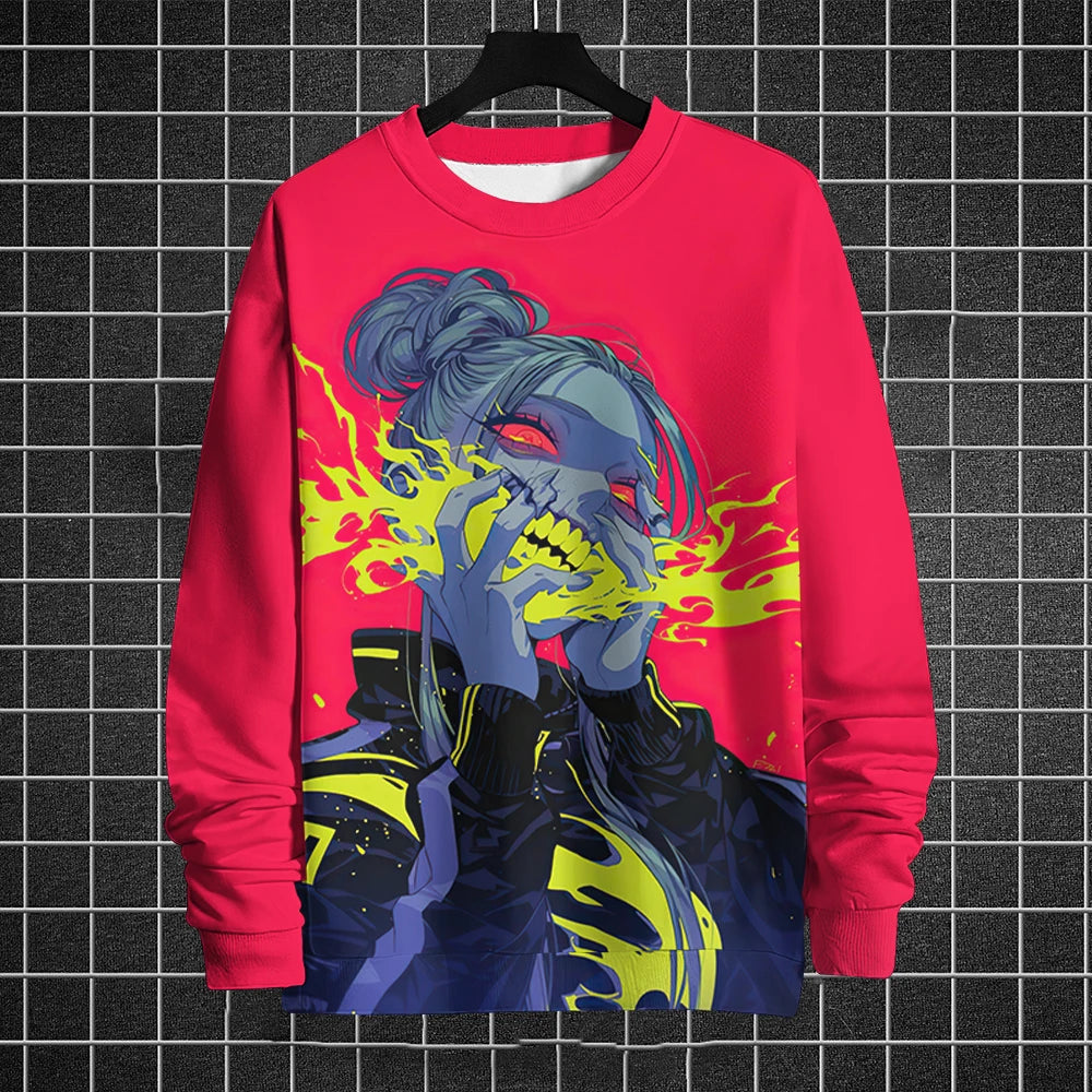 Anime 3d Print Sweatshirt Style 1