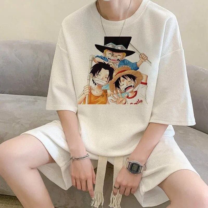One Piece Anime Printed T-shirt 15