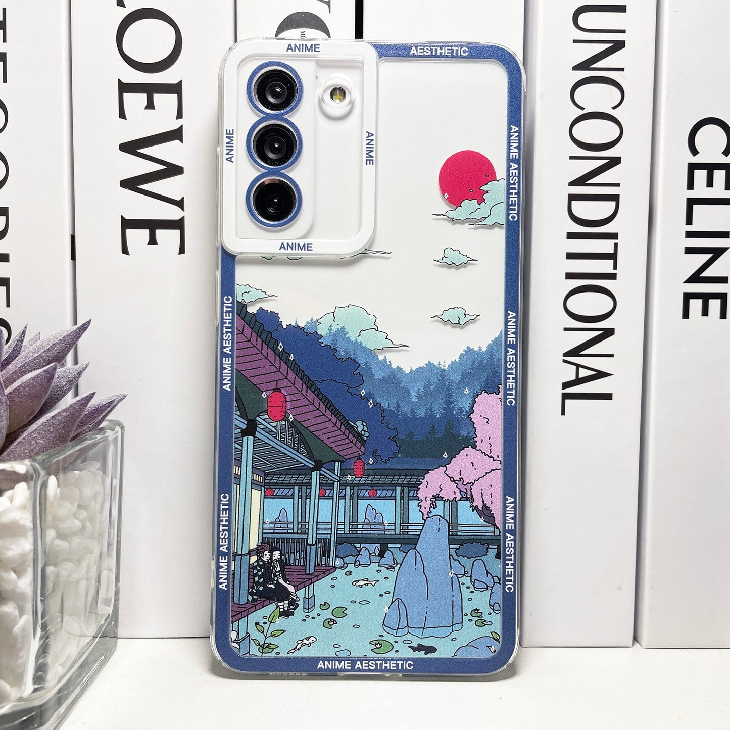 Aesthetic Anime Print Cover Samsung Style 3