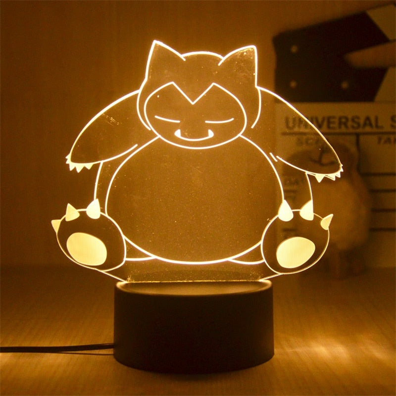 Pokemon Anime 3D LED desk lamp Action Figure 29 12cm