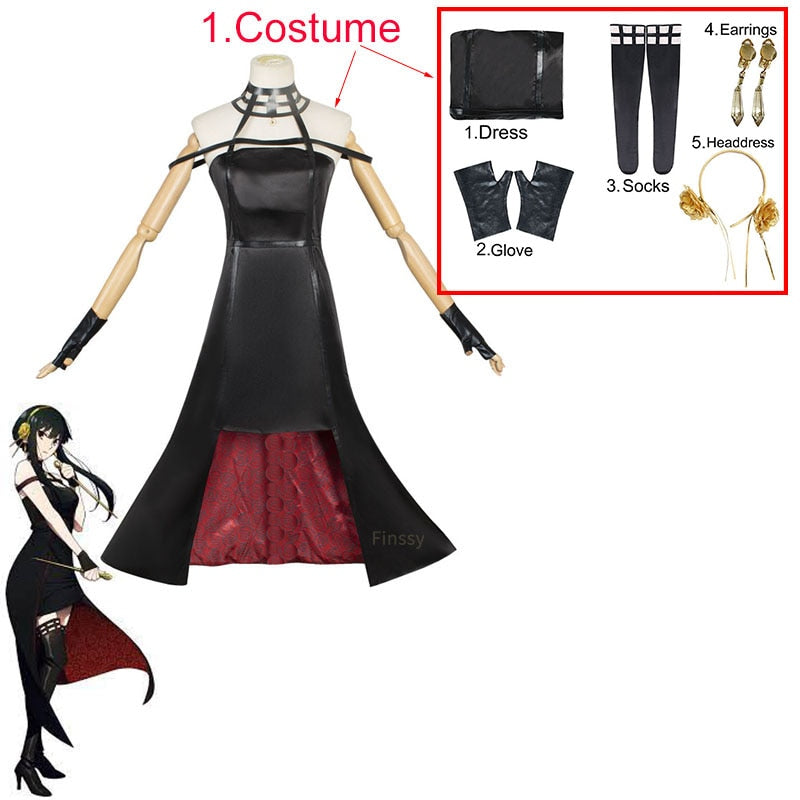 SpyXFamily Yor Forger Dress Cosplay retailer