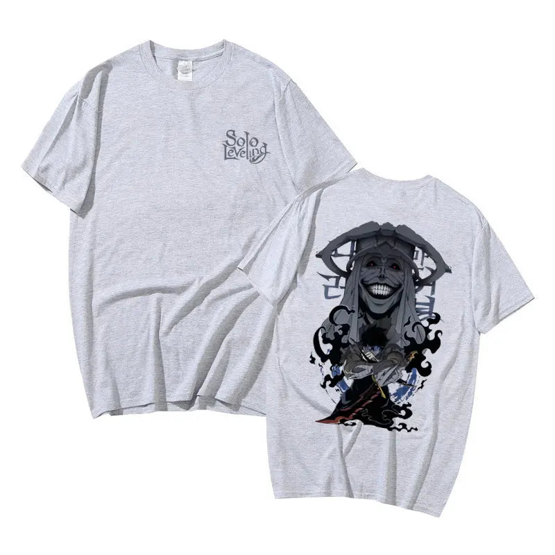 Solo Leveling T Shirt Gray