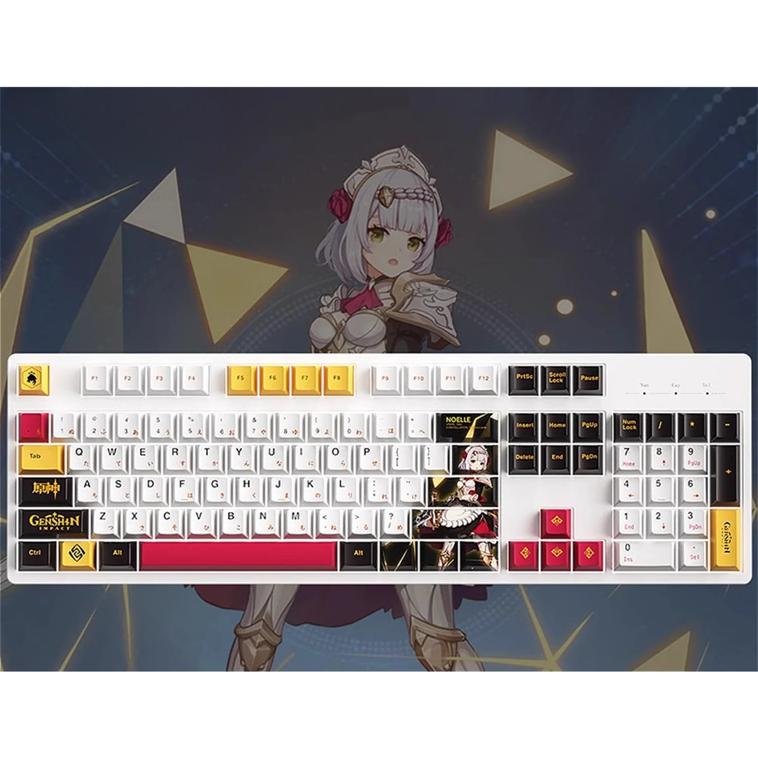 Genshin Impact Anime Keycaps Style 4 Cherry keycaps