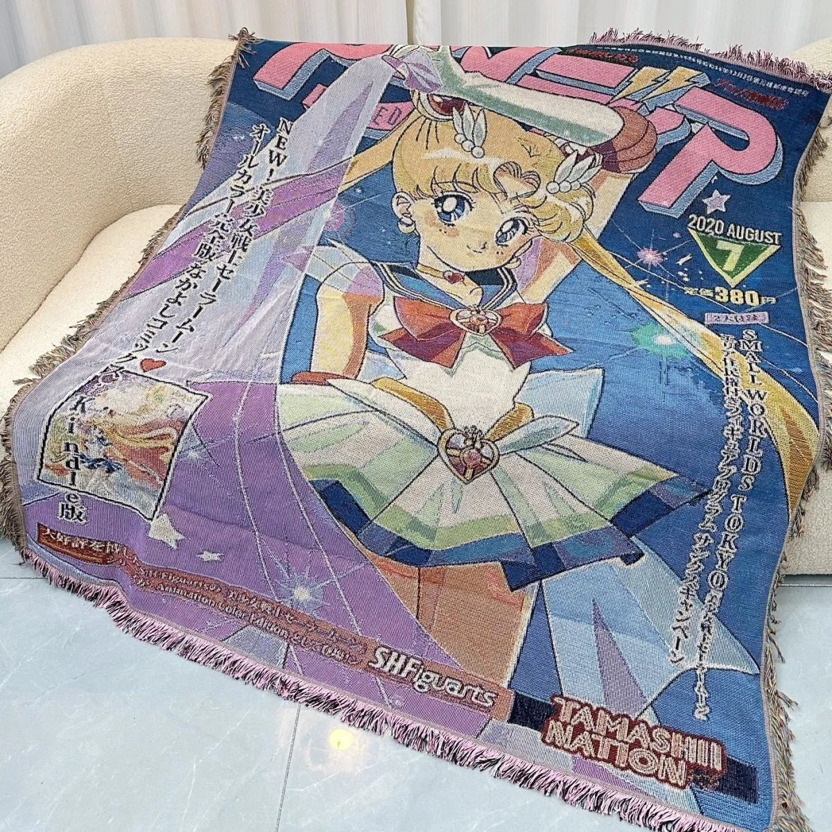 Sailor Moon Luna Anime Woven Rug