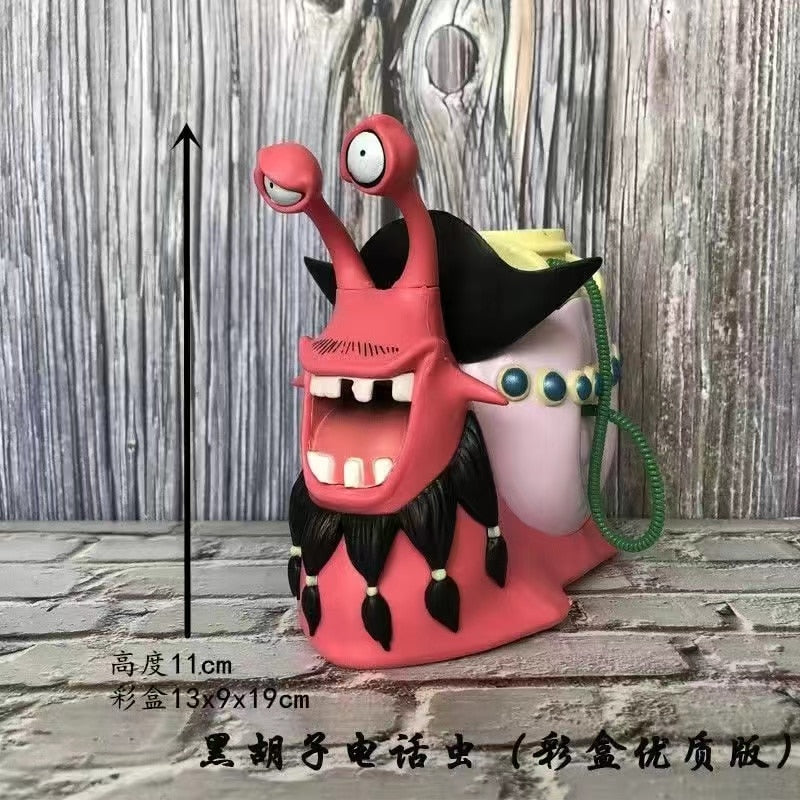 One piece Telephone Snail Phone Action Figure with box 2