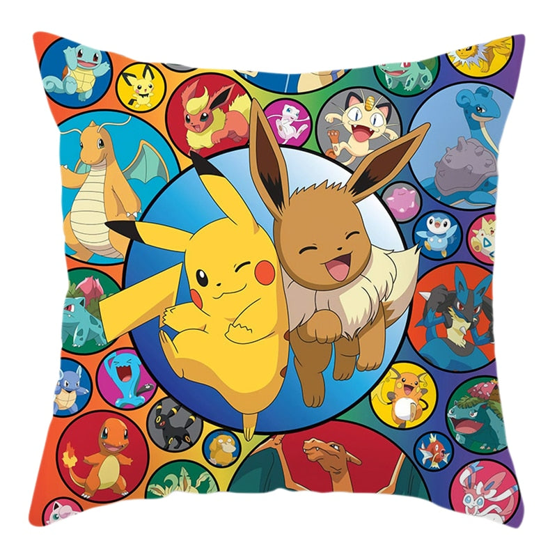 Anime Pokemon Cushion Cover