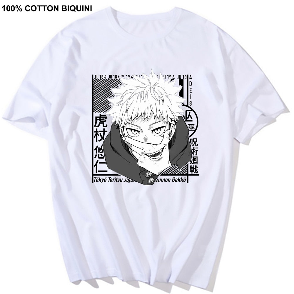 Jujutsu Kaisen Anime Printed T-shirt Style 8