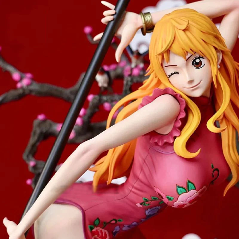 One Piece Nami with Sakura Action Figure