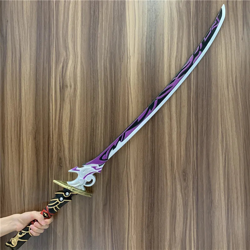 Beelzebul Musou Raiden Shogun Katana Beelzebul Purple 180cm