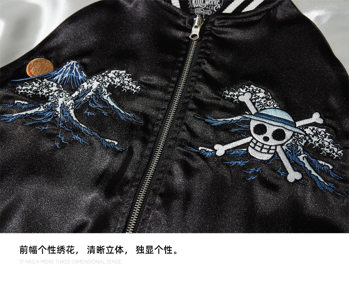 Anniversary Grey • Vegan Leather Varsity Jacket [LIMITED EDITION] – Kaomoji  ® Official