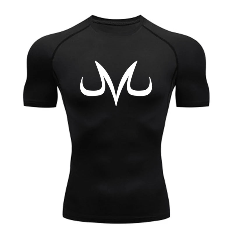 Anime Elements Gym Fit Tshirt black-2