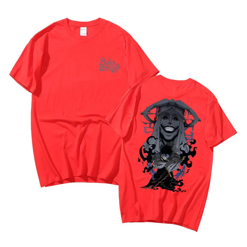 Solo Leveling T Shirt Red
