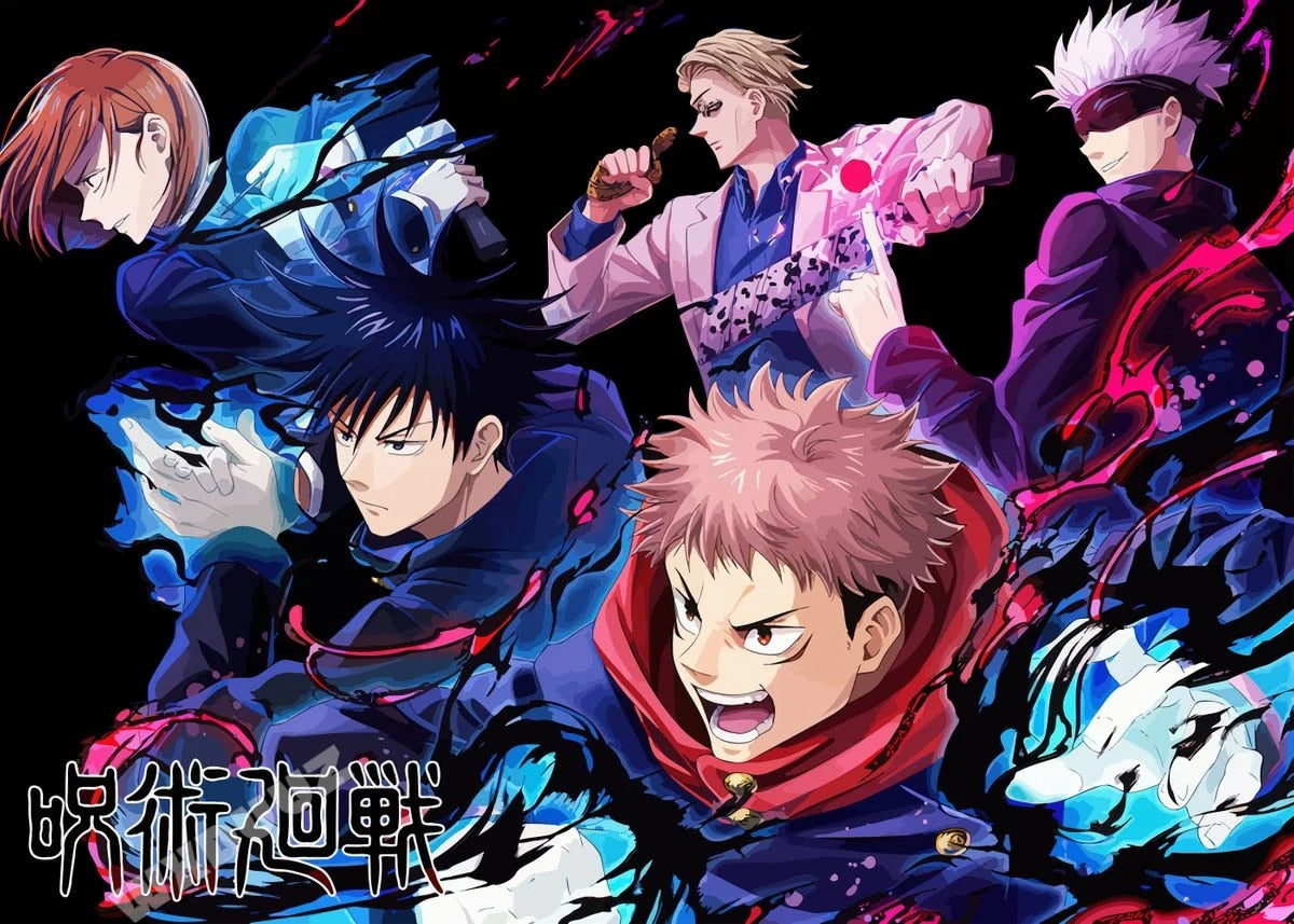 Hot Jujutsu Kaisen Anime painting