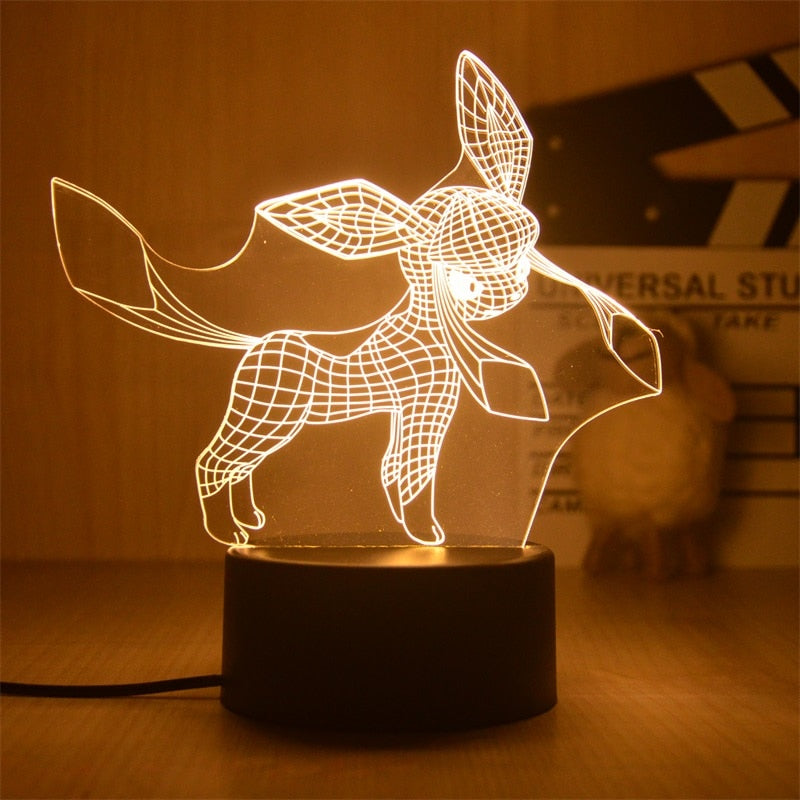 Pokemon Anime 3D LED desk lamp Action Figure 11 12cm