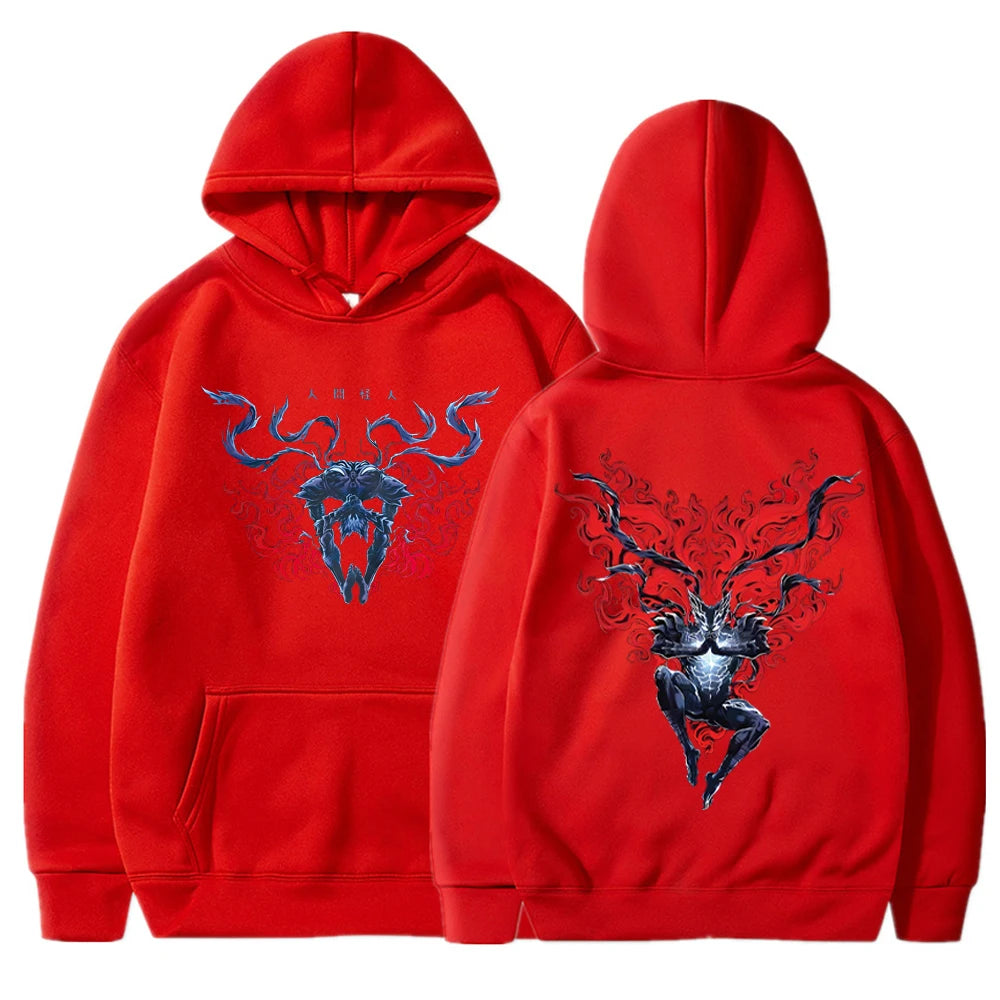 One-Punch Man Villain Hoodie Red