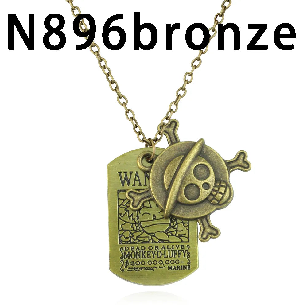 One Piece Wanted Necklace Style 4