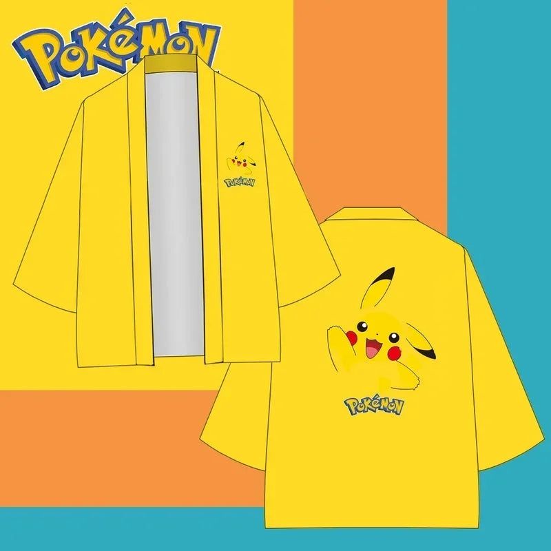 Pokemon Gengar Kimono Pikachu