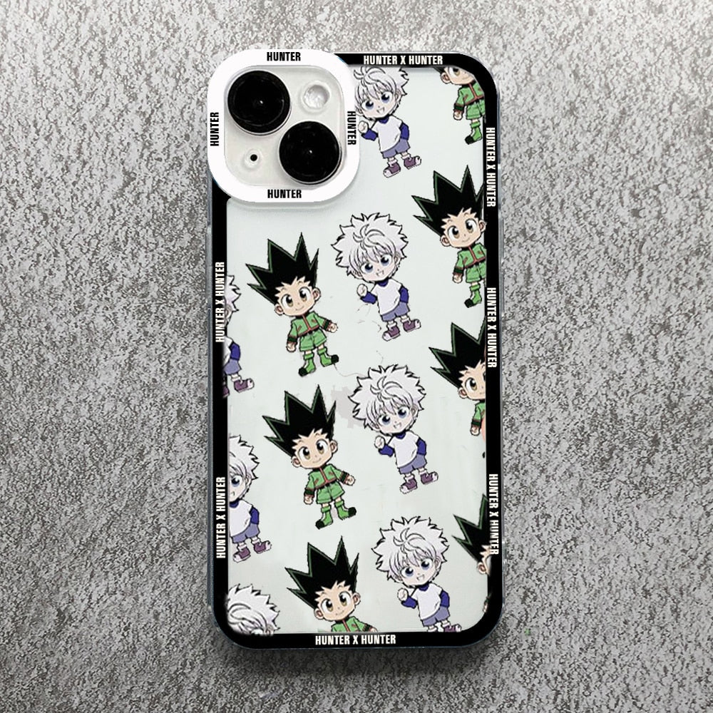 HunterXHunter Anime Clear Case Iphone -1