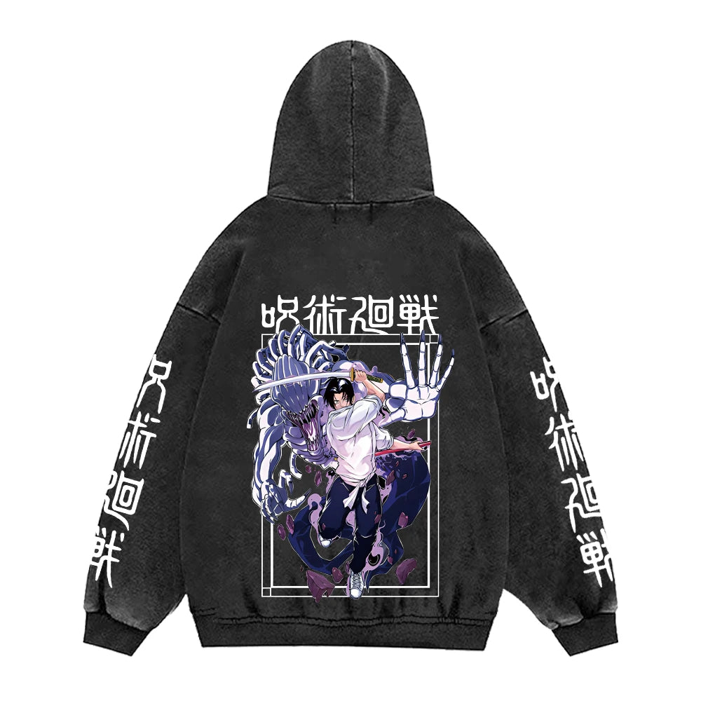 Jujutsu Kaisen Geto Suguru Vintage Hoodie Style 8