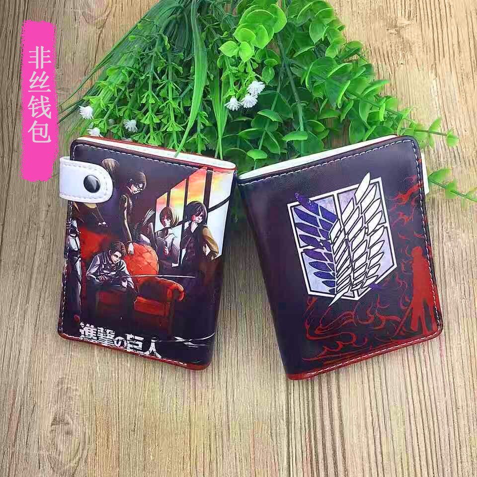 Attack on Titan Anime Wallet Purse Chocolate