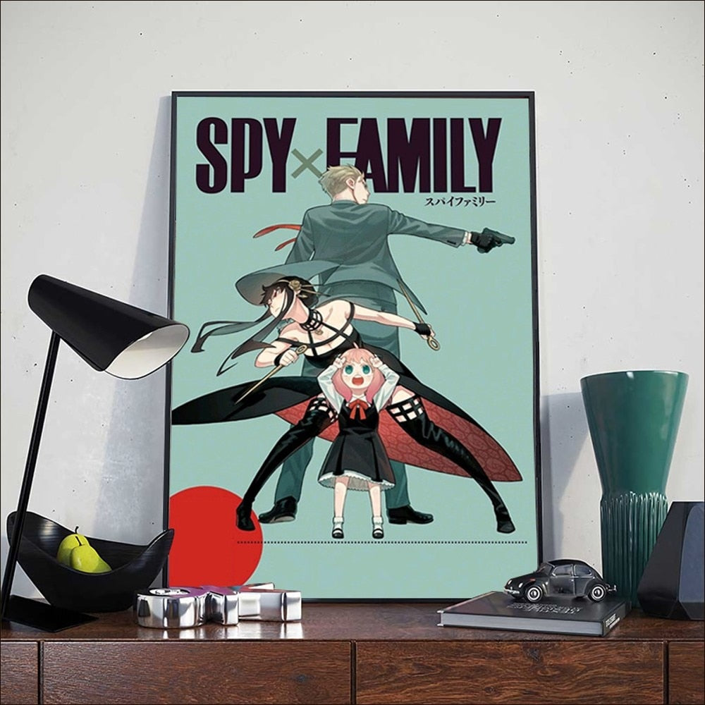 Spy X Family Poster Home Decor z9