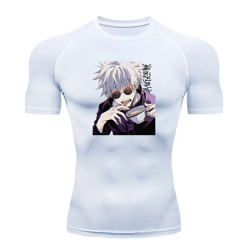 Jujutsu Kaisen Gym Fit T-shirt white12