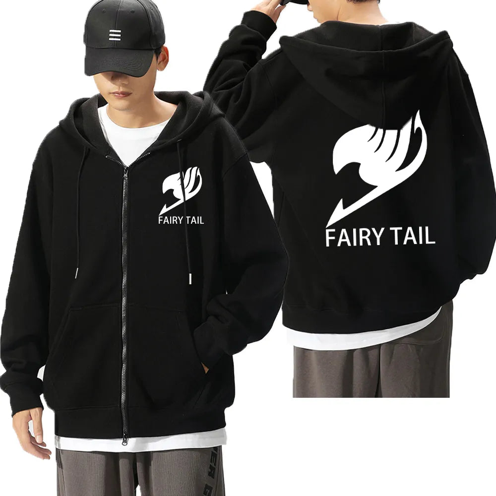 Anime Fairy Tail Zip Hoodie style2