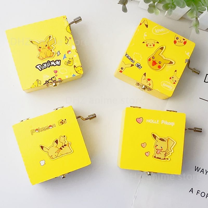 Pokemon Wooden Music Box