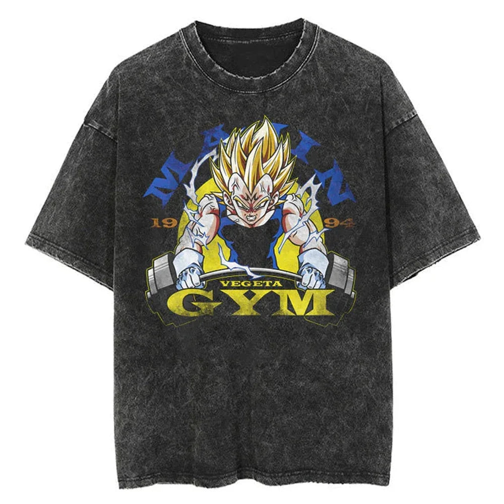 Dragon Ball Teen Trunks Vintage Tshirt Style 3