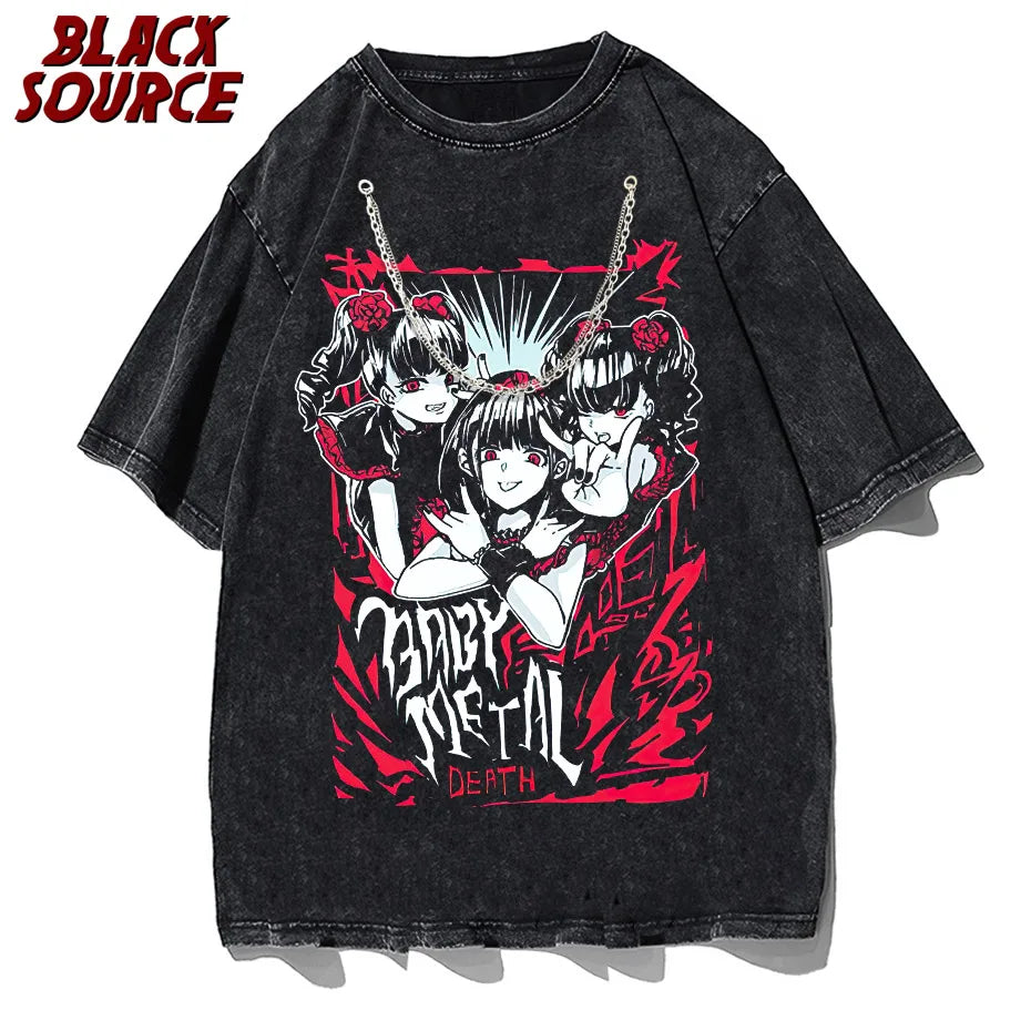 Anime Baby Metal Vintage Tshirt