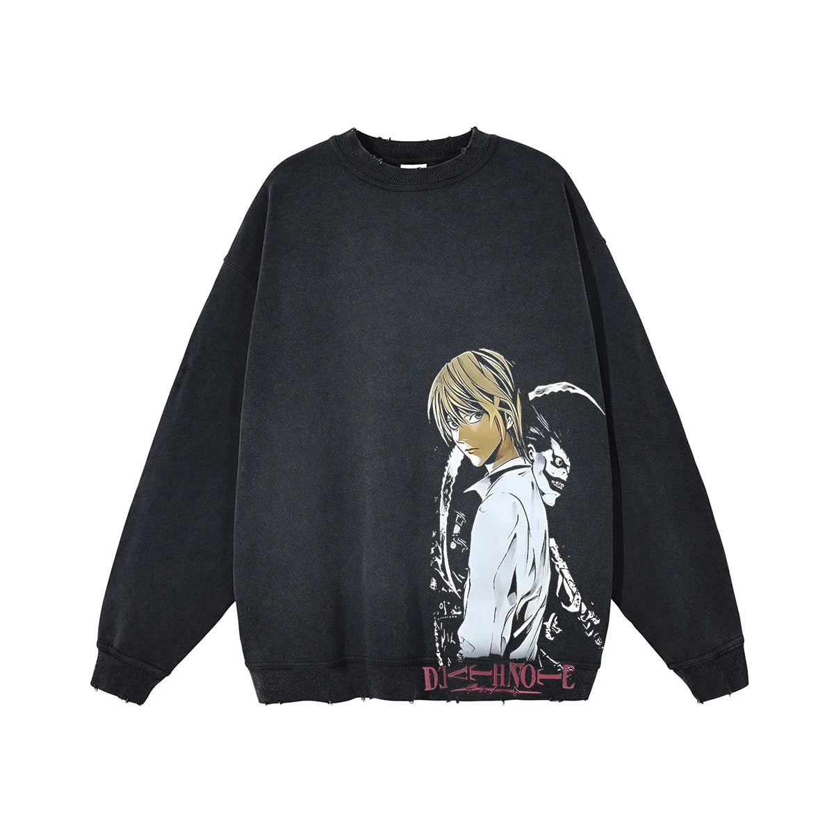 Death Note Round Neck Sweatshirt Style 11
