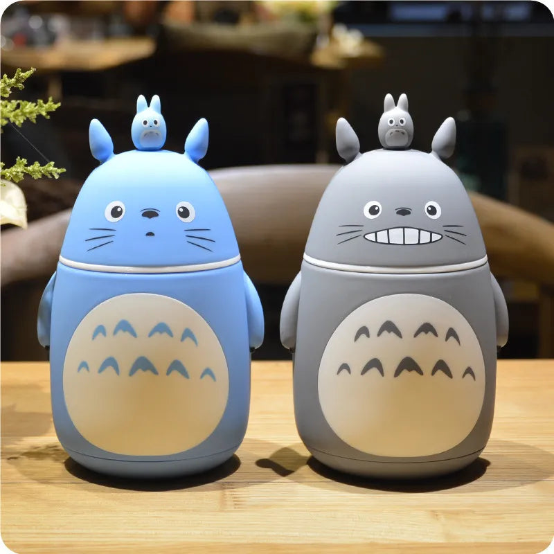 Totoro Portable Thermos Tumbler Bottle