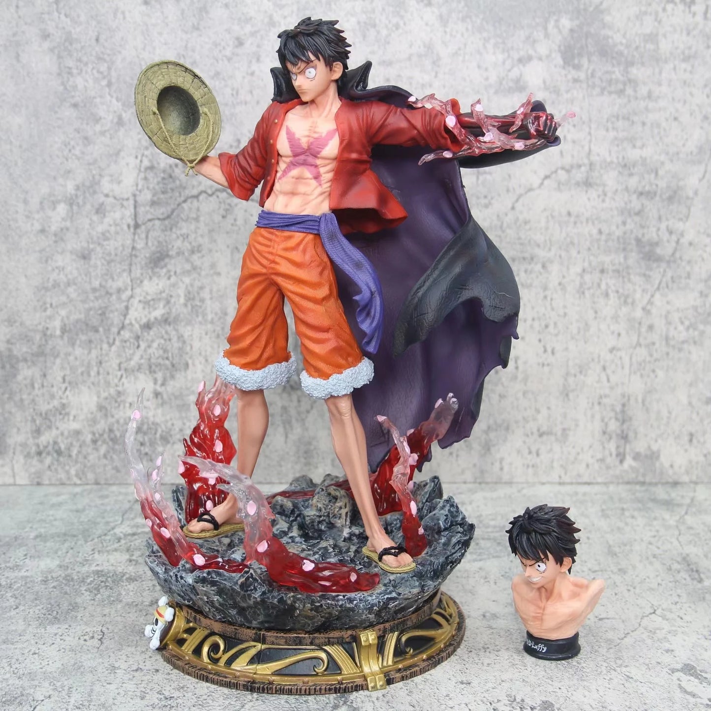 One Piece Emperor Pose Luffy Action Figure