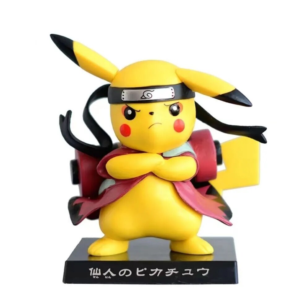 Pikachu X Anime Action Figure PVC 15