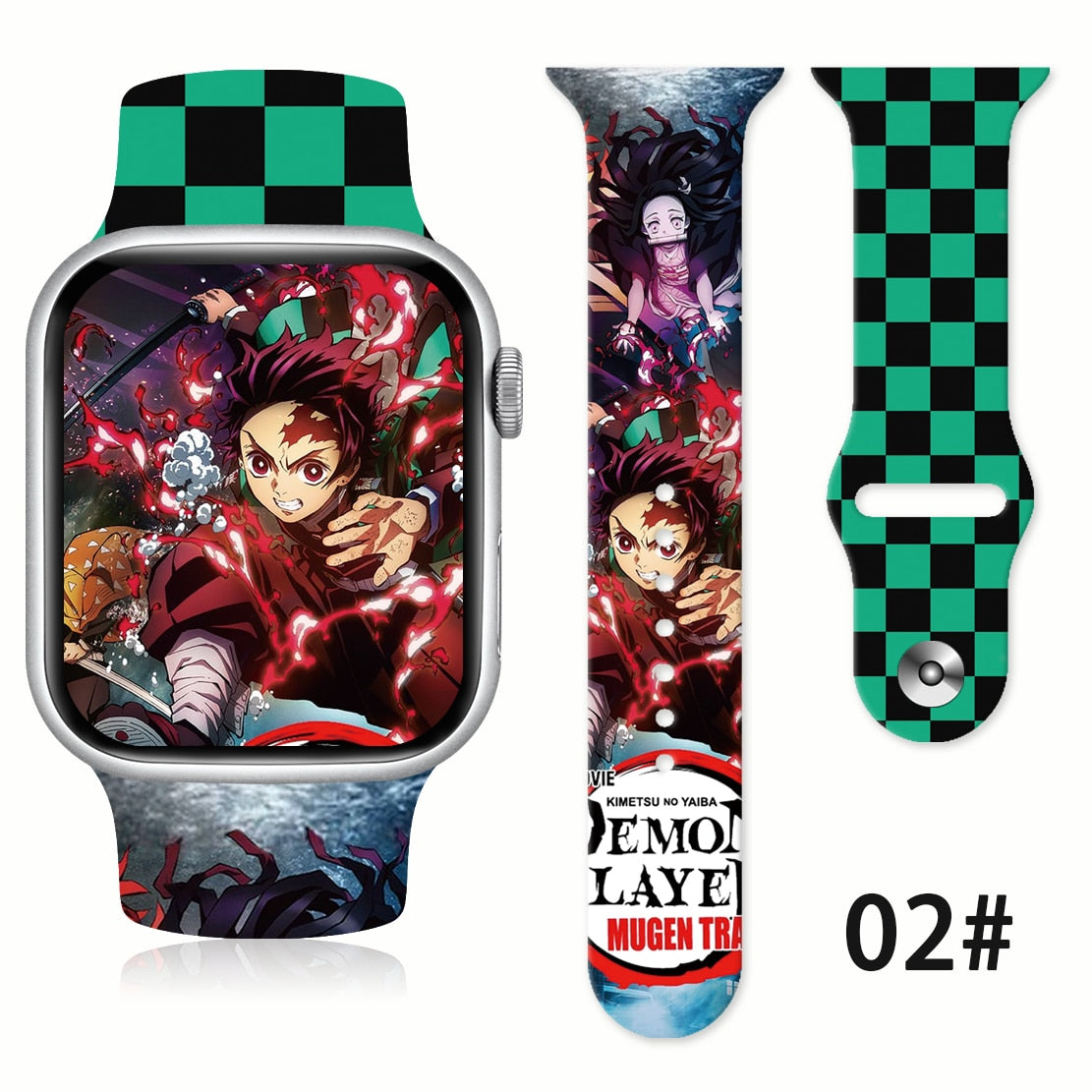 Demon Slayer Strap Band for Apple Watch 02