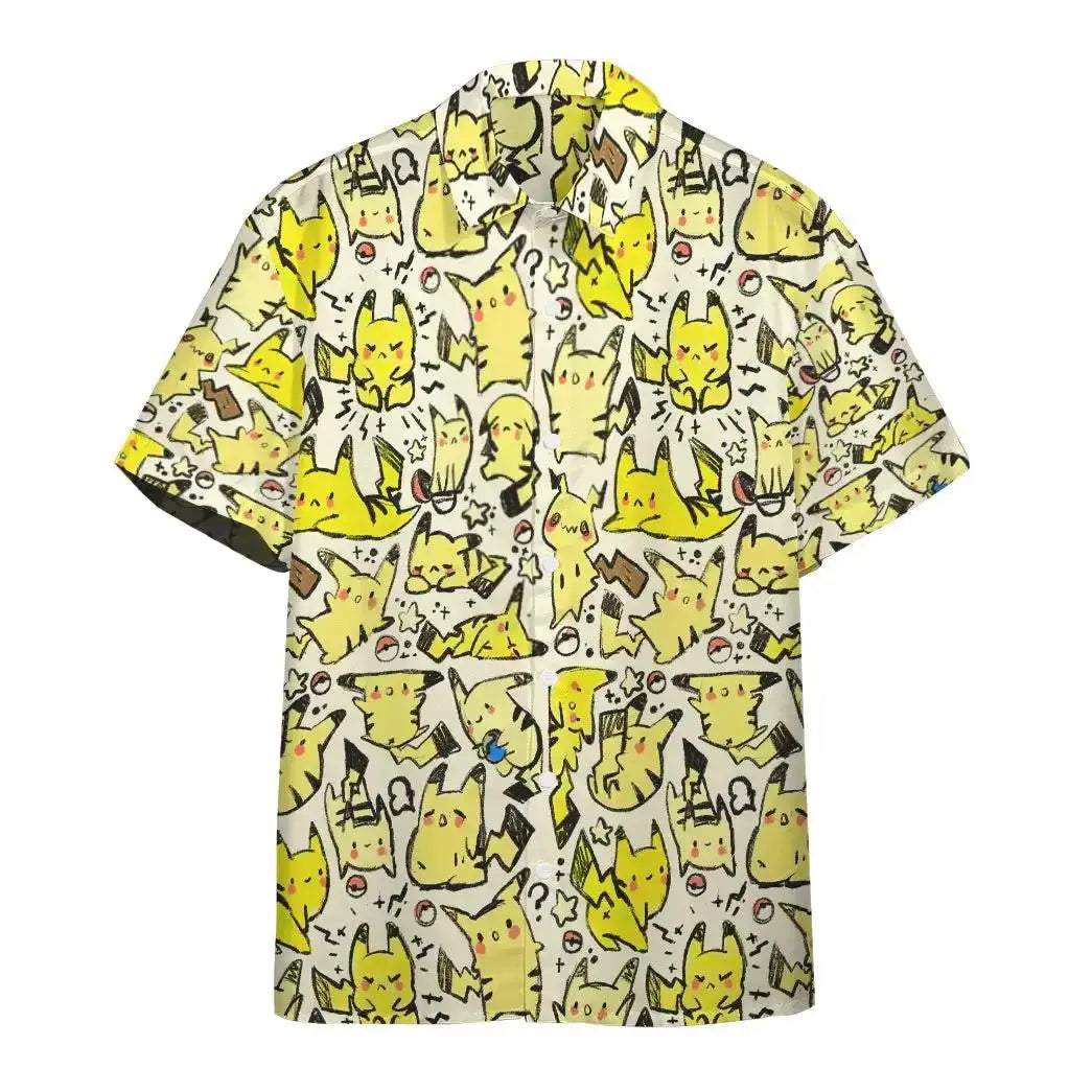 Pikachu Pokmon Shirt Yellow