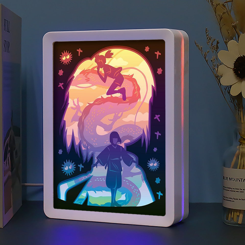 Spirited Away LED Light Box, High Quality Anime Light Box